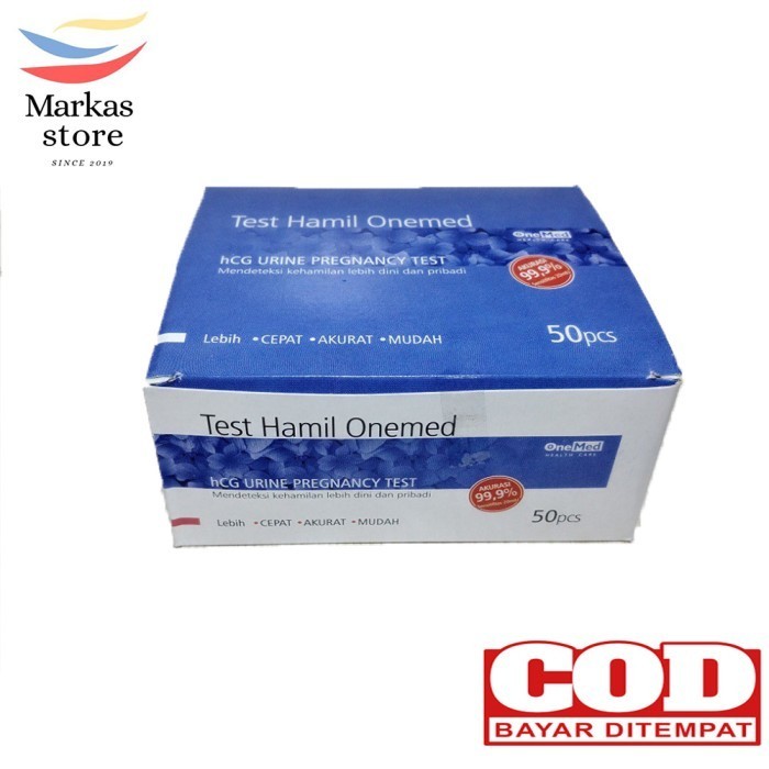 TES HAMIL ONEMED 50 PCS / TEST PACK / ALAT TES HAMIL 1BOX
