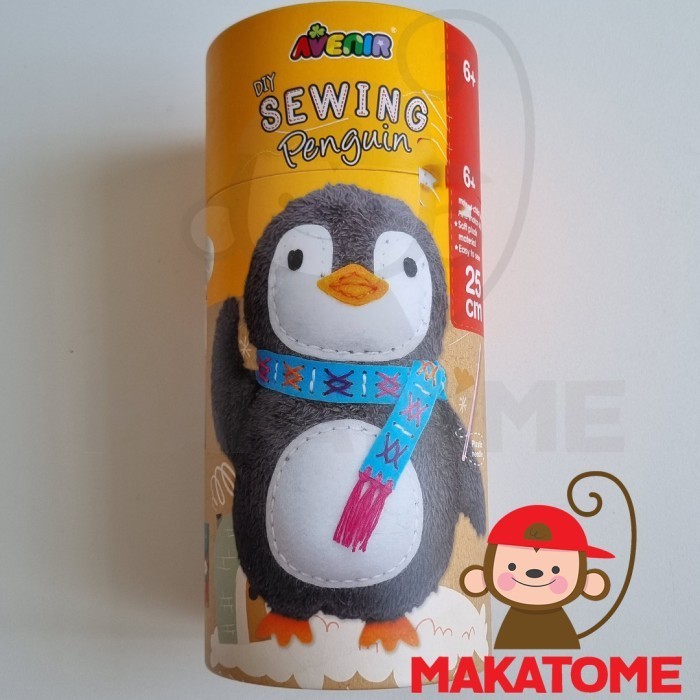 

Avenir Diy Sewing Doll Penguin Large 25Cm Mainan Menjahit Boneka 25 Cm