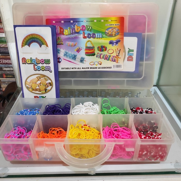 

Original New Rainbow Loom Permainan Karet Edukasi Edukatif