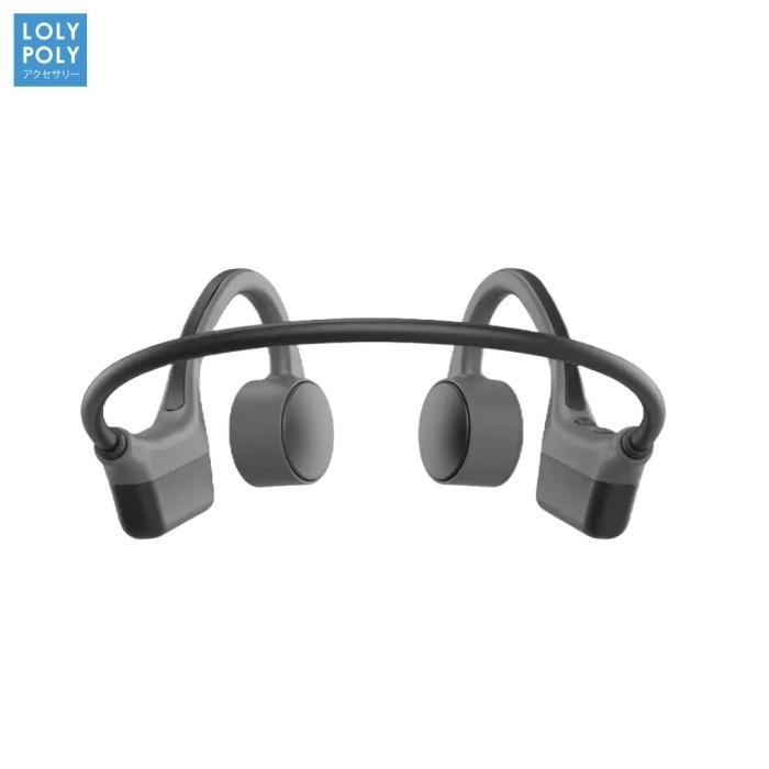 Lolypoly Earphone Wireless Bone Conduction Sports Running Termurah Terlaris Promo