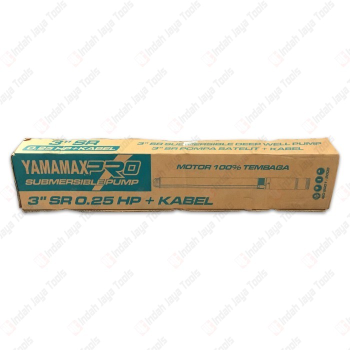 Yamamax Pro 3" Sr Pompa Satelit 0.25 Hp Sible Submersible Sumur Bor Termurah Terlaris Promo