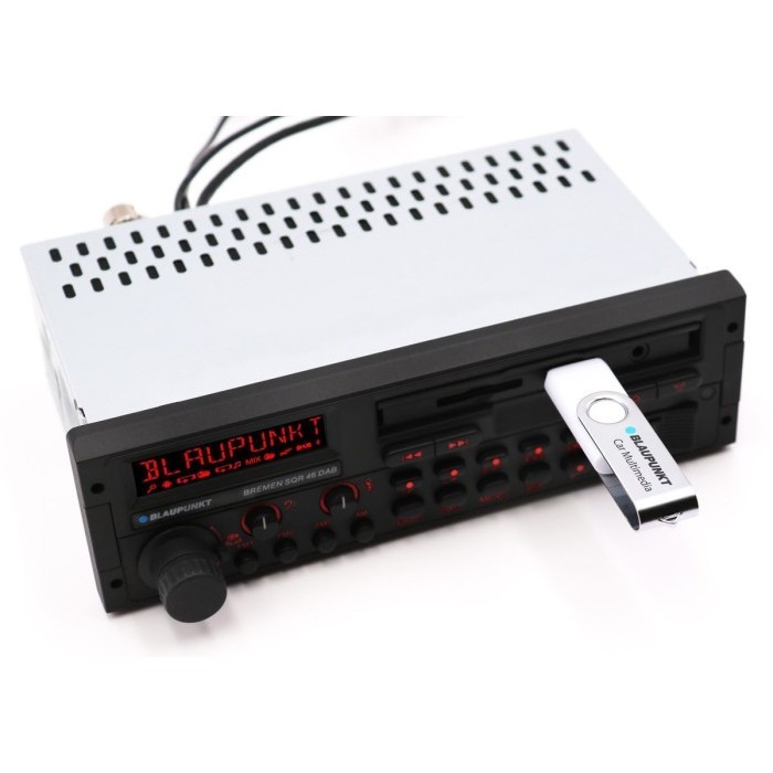 Blaupunkt 46 Dab. Single Din. Old School. 1980 Model. Usb. Bt.