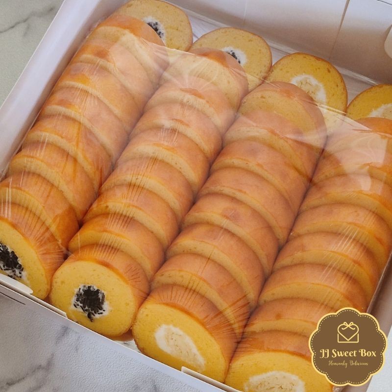 

[jjsweetbox] Bolu Gulung Mini isi 36 potong