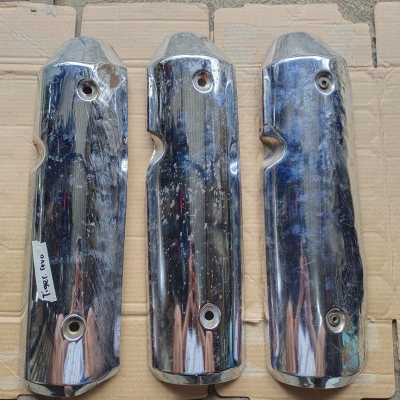 cover tameng knalpot Honda Tiger 2000 original