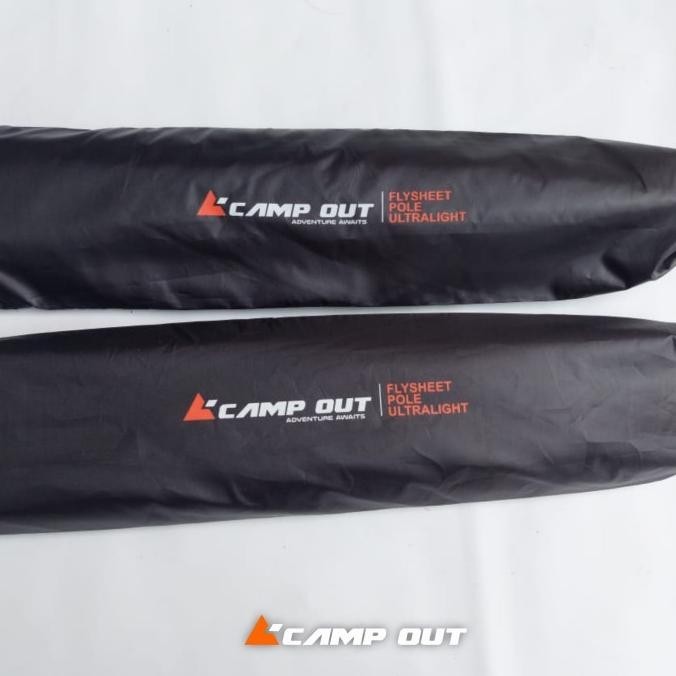 Tiang flysheet alumunium - Tiang tenda camping - Tiang flysheet