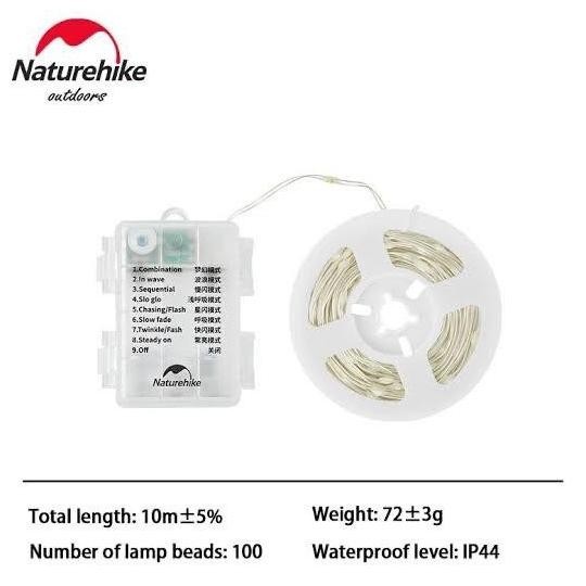 Lampu hias tenda naturehike CNH22DQ019 ambient strip lights camping