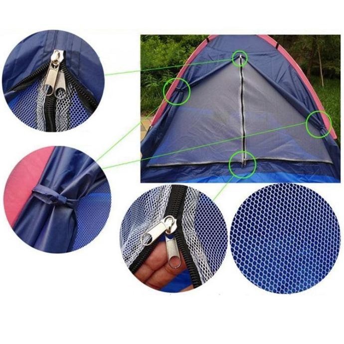 Tenda Kemping Camping Anak Dewasa Gunung Outdoor Kapasitas 2 Orang