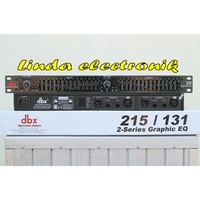 Sale Equaliser Dbx 215 Equaliser Dbx215 Termurah Terlaris