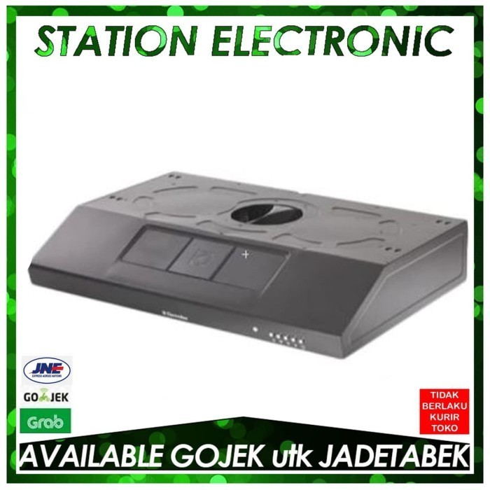 Electrolux Eft9516K Cooker Hood [550 M3/Jam/Black] - Khusus Gojek/Jne Termurah Terlaris Promo
