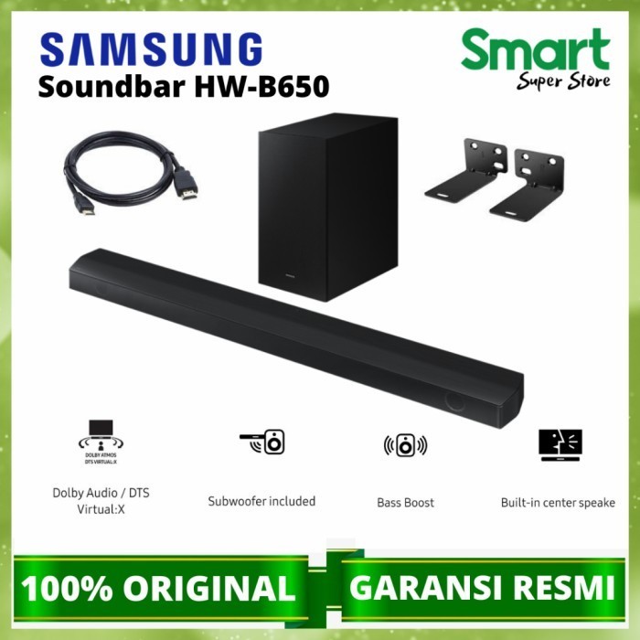 Samsung Soundbar Hw-B650 3.1 Ch New Model 2022 Termurah Terlaris Promo