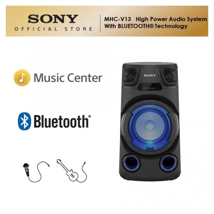 Sony Mhc-V13 / Mhcv13 / Mhc V13 High Power Bluetooth Audio System Cd Termurah Terlaris Promo