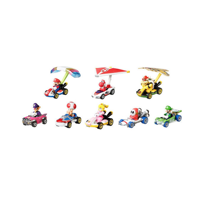Hotwheels Hot Wheels Mario Kart Target Exclusive 8 Pack Collector Set