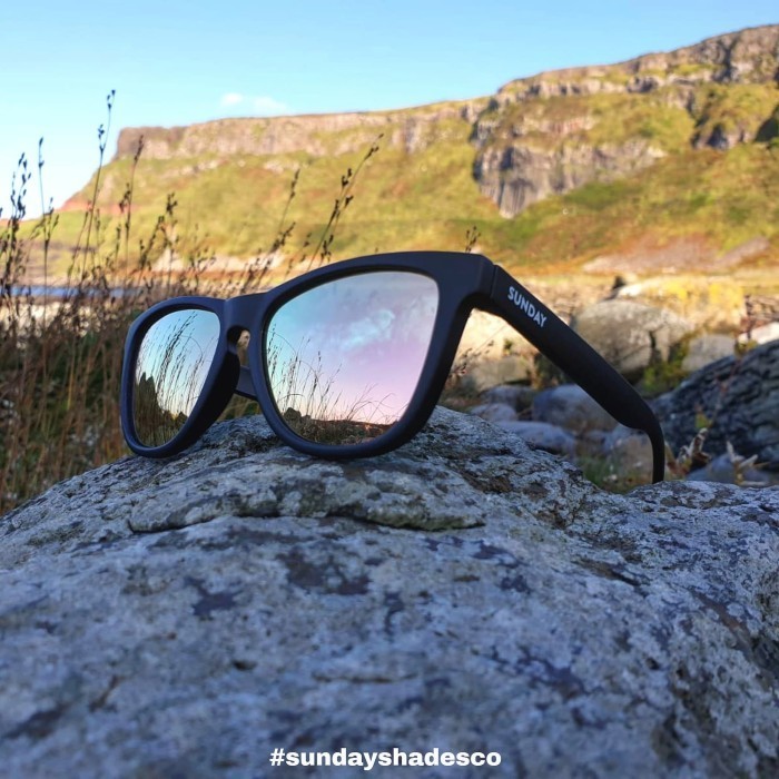 Kacamata Lari Olahraga Sunday Shades (Carbon Matte Rose) Termurah Terlaris Promo