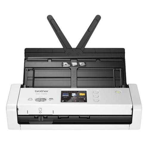 Scanner Brother Ads-1700W Compact Wireless Document Ads1700 W