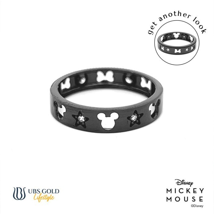 Ubs Cincin Emas Disney Mickey & Minnie Mouse - Ccy0111 - 17K