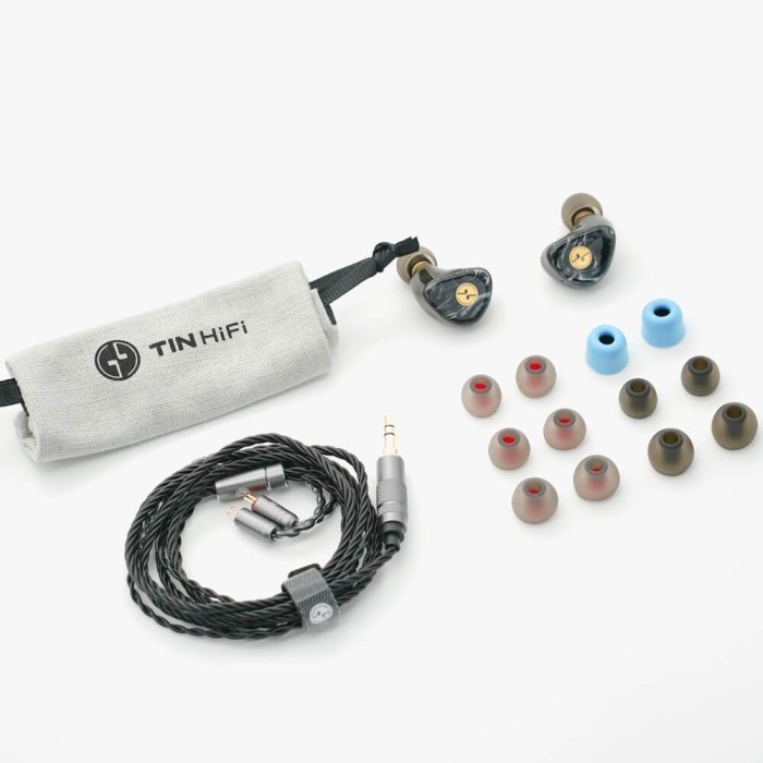 Tin Hifi T3 Plus / T3 + 10Mm Lcp Diaphragm Driver In Ear Earphone Termurah Terlaris Promo