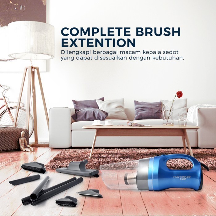 Vacuum Cleaner Jaco Ez Hoover Turbo Jc 888 Penyedot Debu Super Cyclone