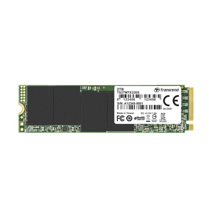 Transcend Ssd M.2 Pcie Mte220S Nvme