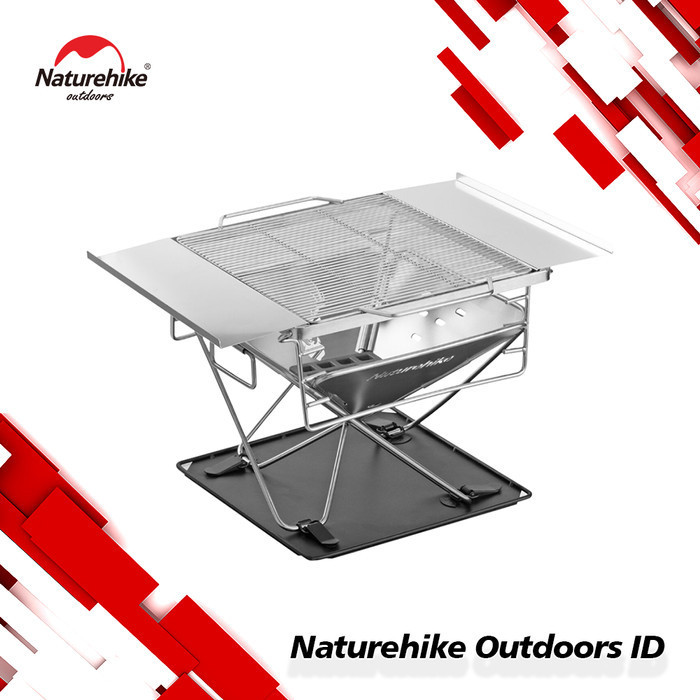 Alat Panggang Lipat Naturehike Nh20Pj121 Portable Grill Termurah Terlaris Promo