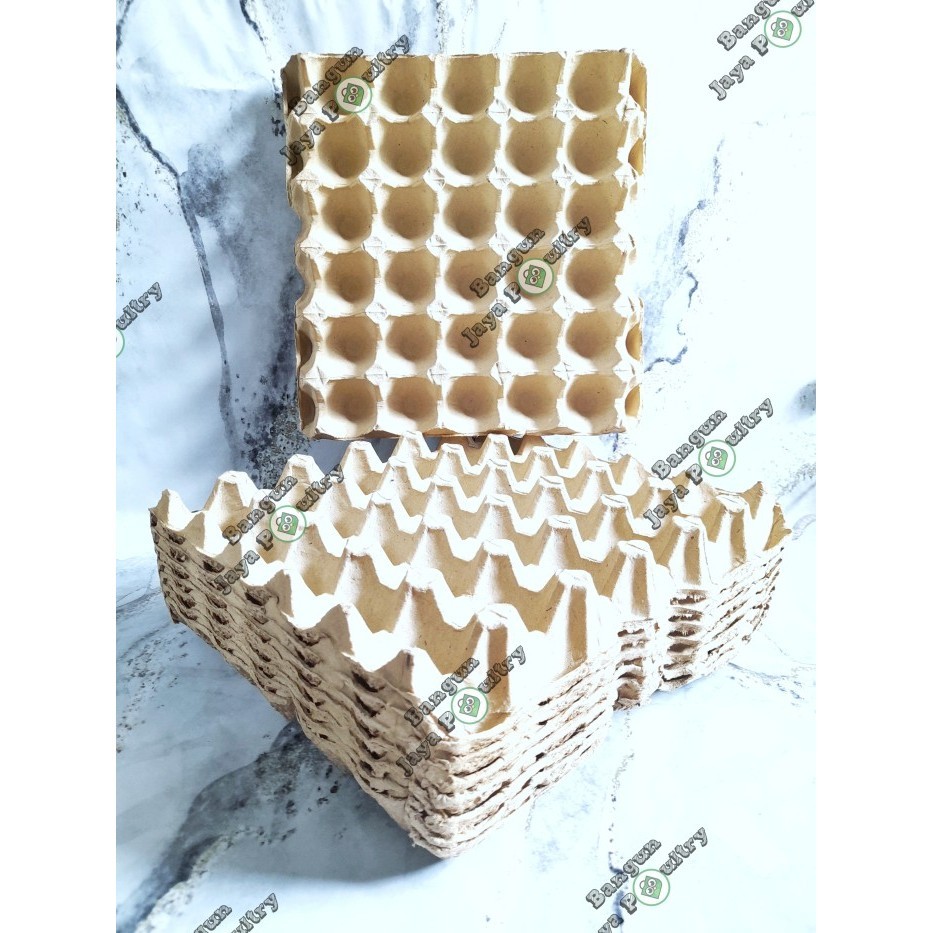 EGG TRAY KERTAS TEBAL / TEMPAT TELUR AYAM DAN BEBEK / RAK TELUR