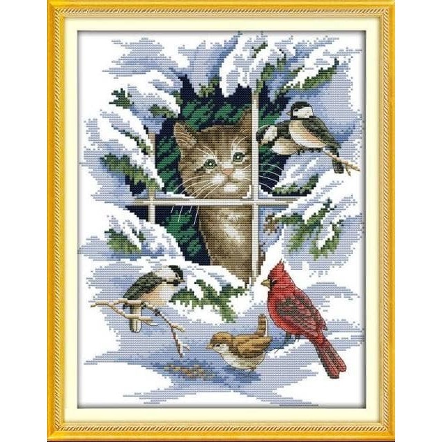 

Paket Kristikcross Stitch Pola Di Kain D441