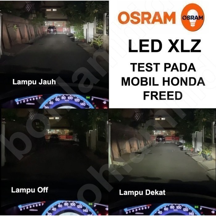 Paket Lampu Led Sienta Osram Xlz + Led C6 Hb3 9005 Bohlam Led Putih