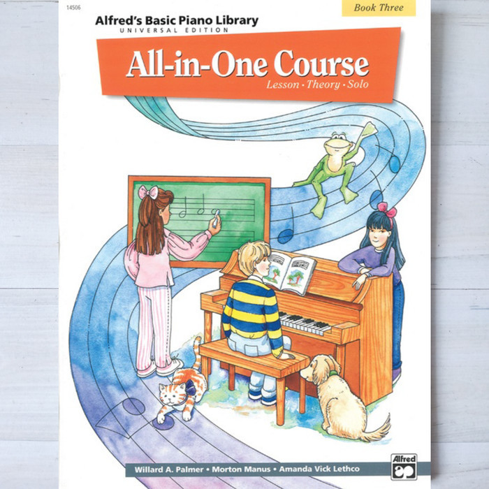 

Alfred'S Basic All-In-One Course Book 3 - Buku Belajar Piano