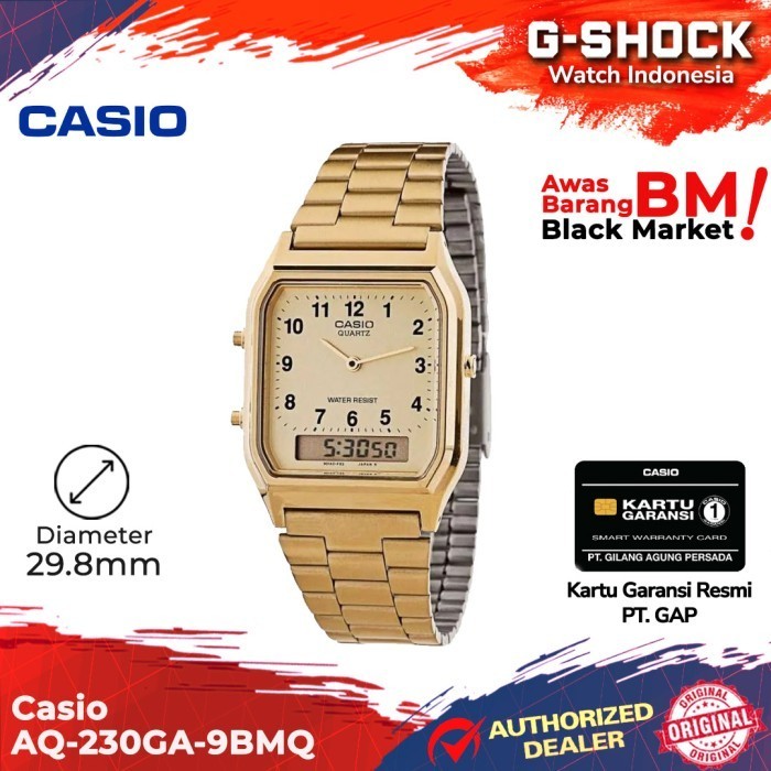 Casio General Aq-230Ga-9Bmq Aq-230Ga Aq-230 Aq230Ga Aq 230Ga