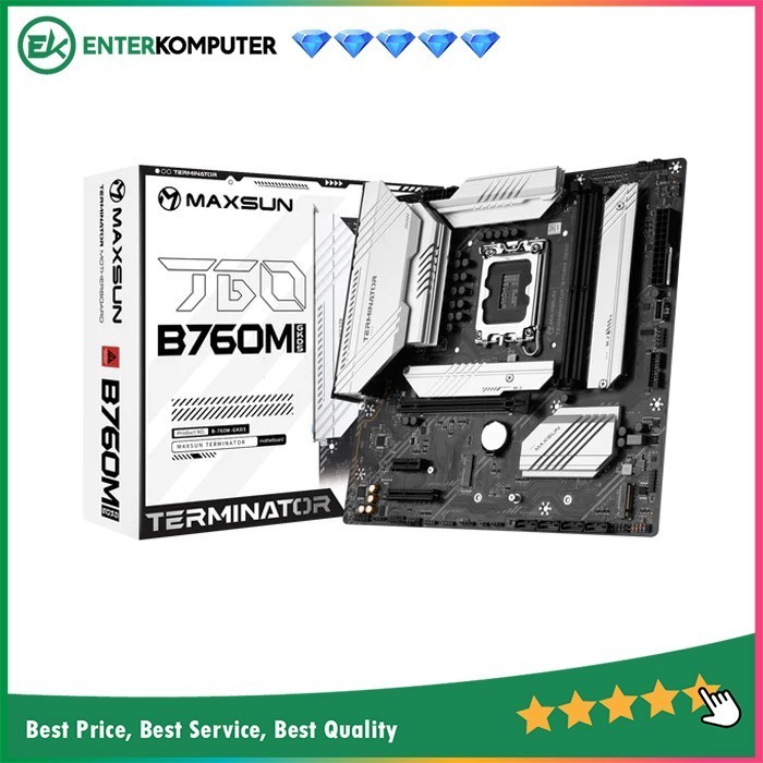 Motherboard Maxsun Terminator B760M Gkd5 - Lga1700 B760 Ddr5 Usb3.2