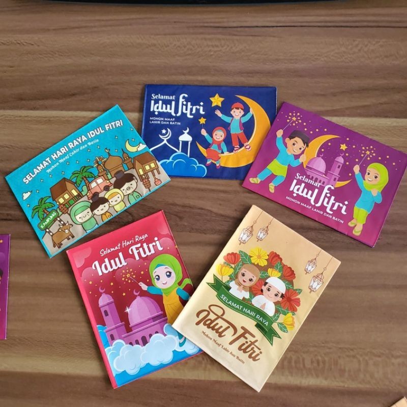 

Amplop Lebaran Idul Fitri Isi 10 Lembar