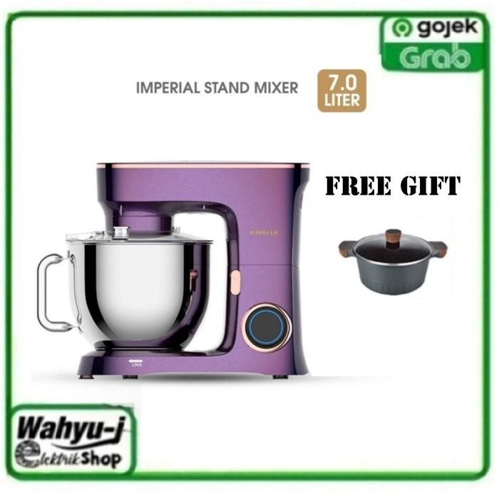 RAVELLE Stand Mixer 7L Imperial Electric Mixer - Mystique Velvet