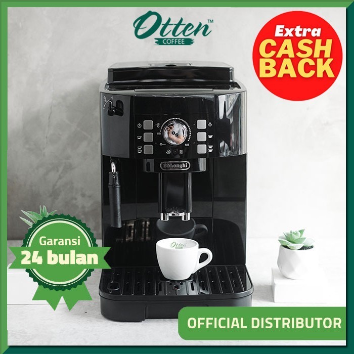 Delonghi - Fully Automatic Coffee Machine Ecam 12.122.B - Mesin Kopi