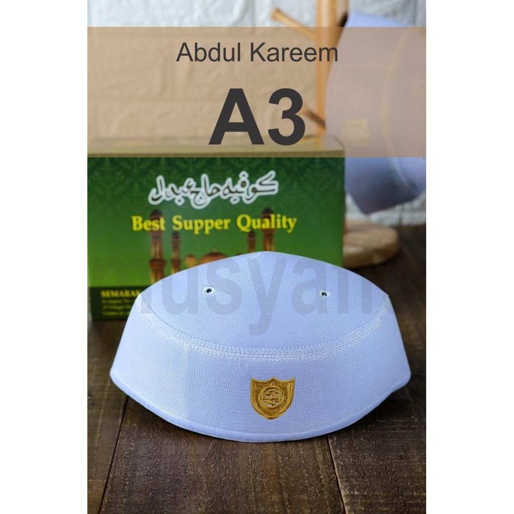 Peci Malaysia Original Abdul Karim A3 .