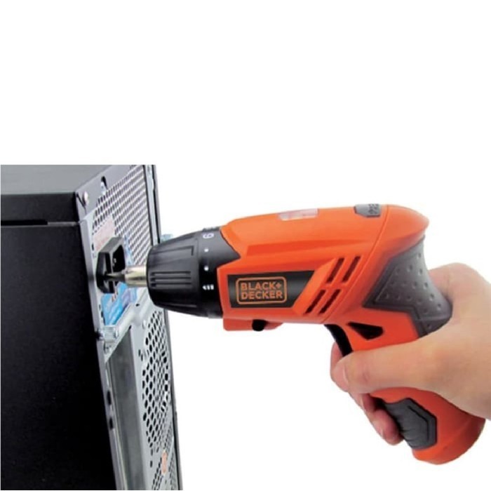 Black+Decker Bor Obeng Cordless Screwdriver 4.8V (Kc4815-B1)