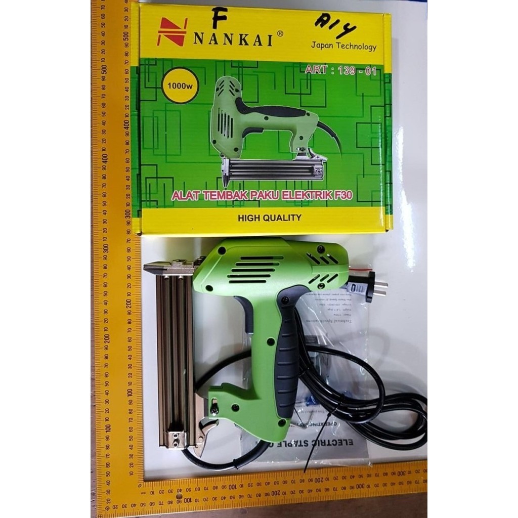 Nankai Mesin Paku Staples Tembak Listrik F30 Skls Bitec Tm 31