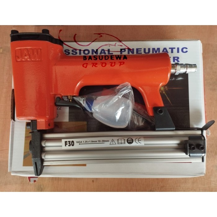 

JAW AIR NAILER GUN F30 / MESIN PAKU STAPLES TEMBAK F 30 JAW