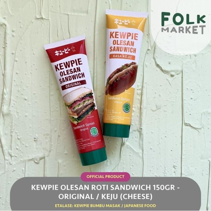 

{{{{{{] KEWPIE Olesan Sandwich Original / Keju 150gr - Sandwich Spread Cheese