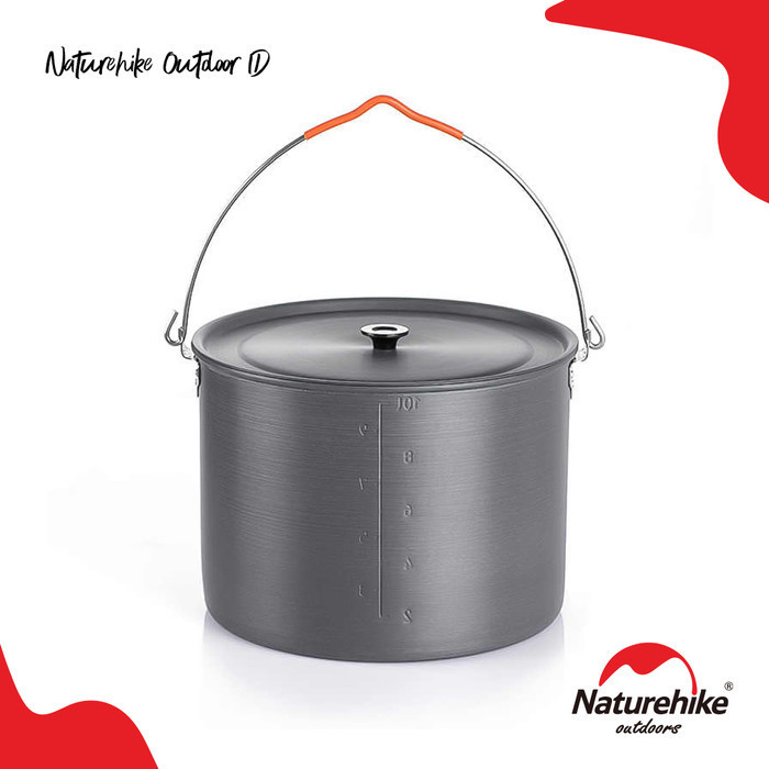 Panci Camping Naturehike Nh19Cj003 Nesting Hanging Pot