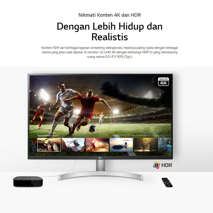 Lg Ultrafine 32Un500-W 31.5" Uhd 4K Va Monitor Amd Freesync
