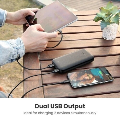 Powerbank Ugreen 20000 Mah 22.5W Pd 20W 18W + Kabel C To Usb Type C