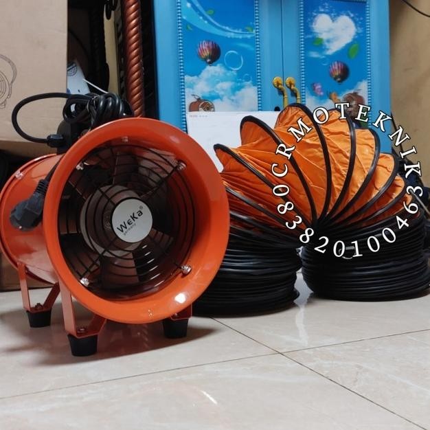 Nagasaki Kipas Portable 8" kipas Ventilator Blower 200 Mm Murah