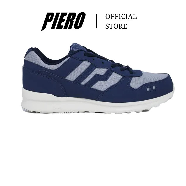 PIERO SEPATU SNEAKERS PRIA JOGGER EXPRESS BLUE MAJOLICA  P20472