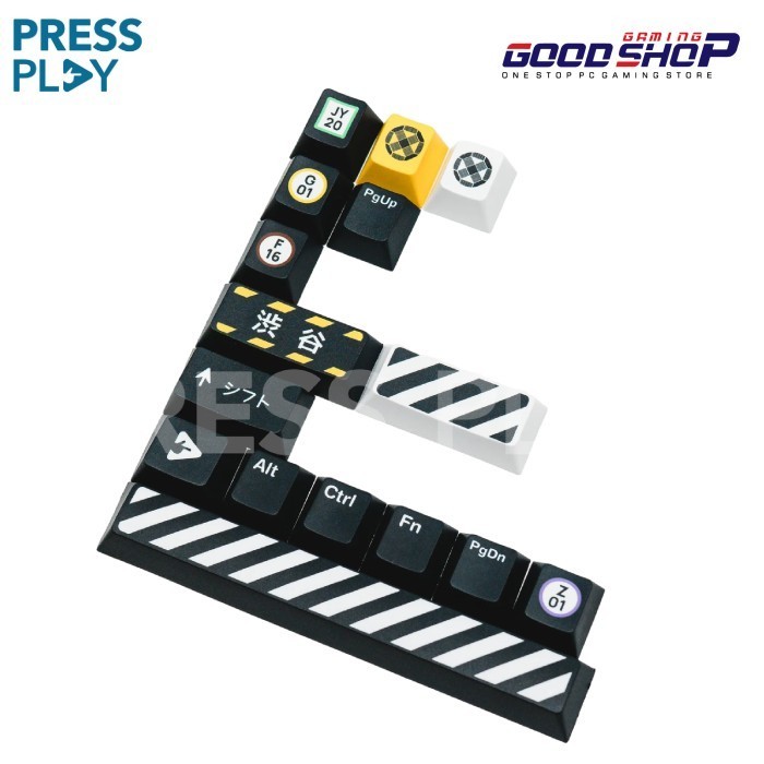 Ppbt Shibuya Pbt Dye Sub Keycap Set Japanese Root By Press Play