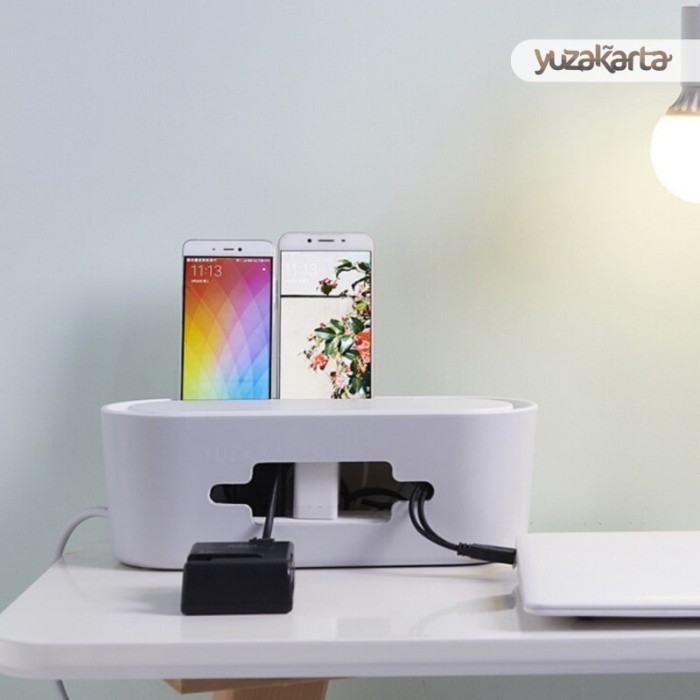 

KOTAK BOX TEMPAT ORGANIZER PERAPIH PENGATUR KABEL CHARGER CABLE