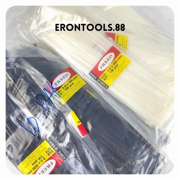 

CABLE TIE FREED / KABEL TIS / 30CM / PACK