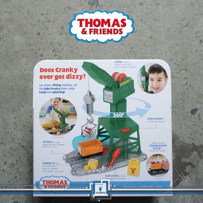 Thomas And Friends Cranky The Crane - Mainan Kereta Anak