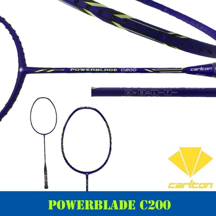 Carlton Power Blade Raket Badminton Original