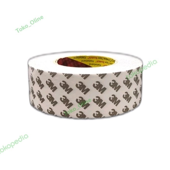 

3 M DOUBLE TAPE 9075I PEREKAT TIPIS SEPERTI TISSUE 5CM X 50M