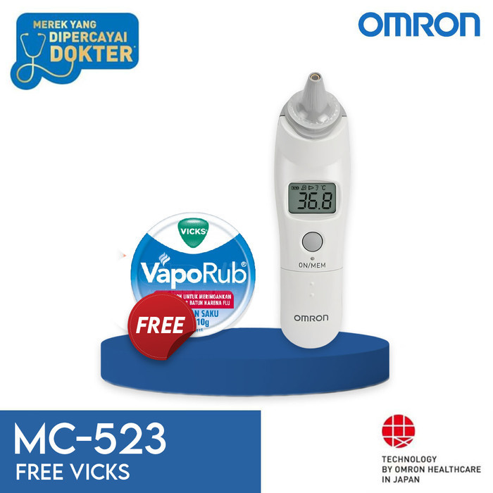 Omron Th-839S Thermometer Telinga Digital Infrared