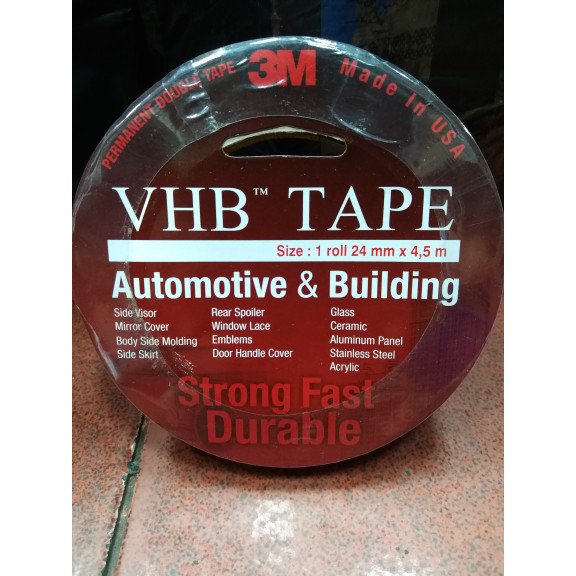

DOUBLE TAPE FOAM 3M VHB BESAR 24MM